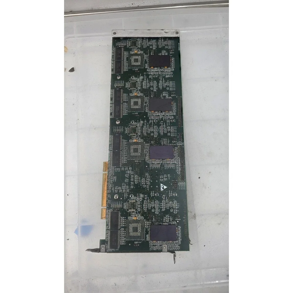 QSR Ltd RE-TRI Media 30RECTRIMD PCI SLAVE  Video Audio Card Untested